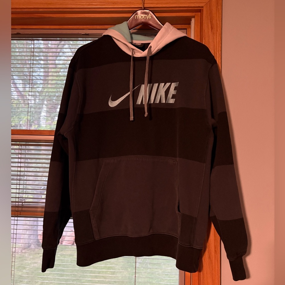 Nike Black Sweatshirt Hoodie Classic Pullover